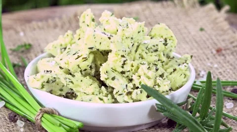 Herb Butter (loopable) Stock Footage 46731199