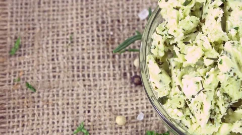 Herb Butter (not loopable) Stock Footage 46733348