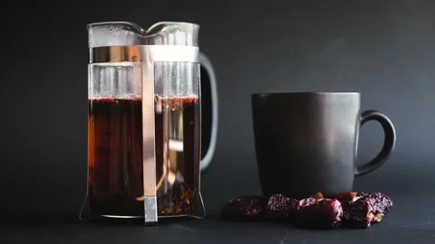 Herbal black tea Stock Footage 134479737