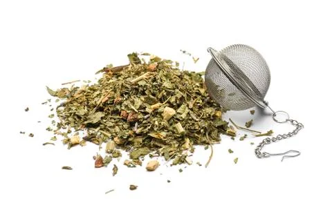 Herbal blend for tea Stock Photos