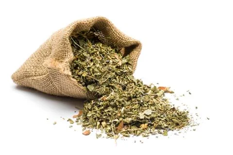 Herbal blend for tea Stock Photos