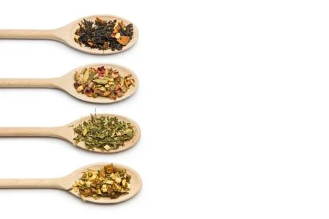 Herbal blend for tea Stock Photos