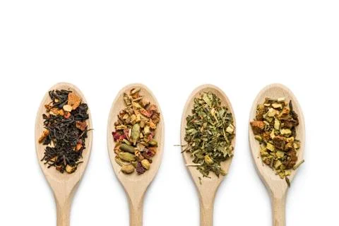 Herbal blend for tea Stock Photos
