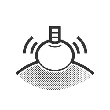 Herbal compressing ball icon Stock Illustration