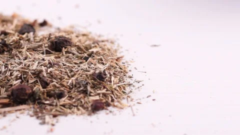 Herbal dry collection Stock Footage 120683011