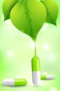 Herbal Medicine Stock Illustration