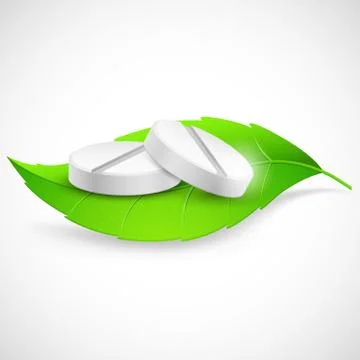 Herbal Medicine Illustrazione stock
