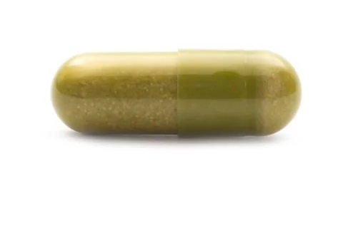 Herbal pill Stock Photos