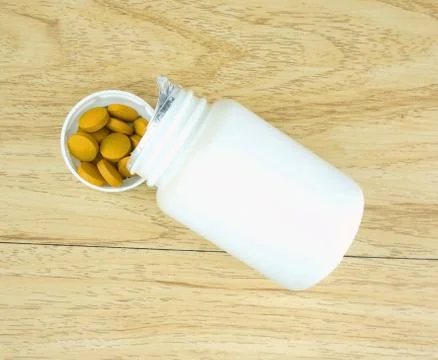Herbal pills Stock Photos