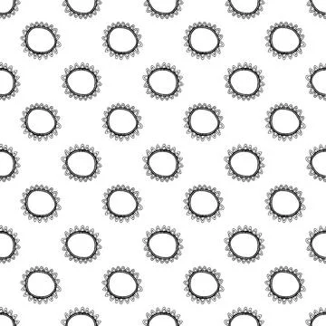 Herbal seamless pattern. Light floral background in a modern minimalists styl Stock Illustration