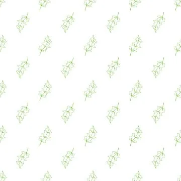 Herbal seamless pattern. Light floral background in a modern minimalists styl Stockillustratie