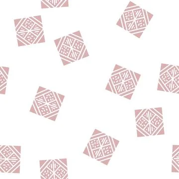 Herbal storage organizer glyph vector seamless pattern Stock Illustration