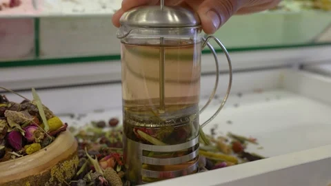 Herbal tea Stock Footage 205259208