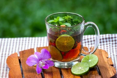 Herbal tea Stock Photos