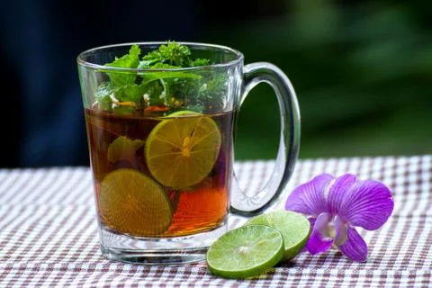 Herbal tea Stock Photos