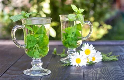 Herbal tea Stock Photos