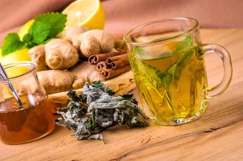 Herbal tea Stock Photos