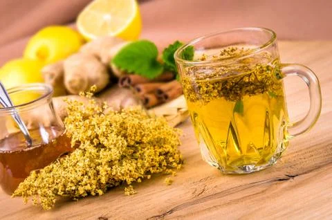 Herbal tea Stock Photos