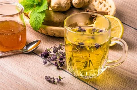 Herbal tea Stock Photos