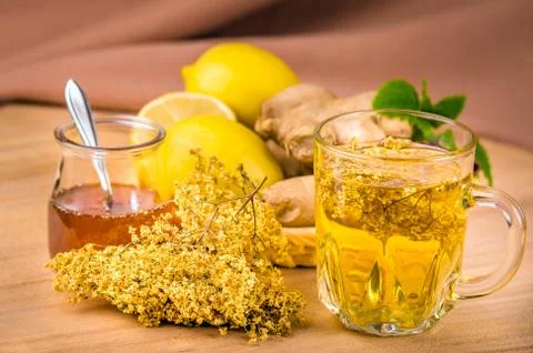 Herbal tea Stock Photos