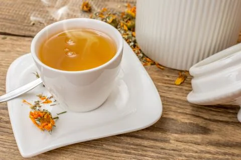 Herbal tea Stock Photos