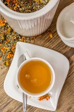 Herbal tea Stock Photos