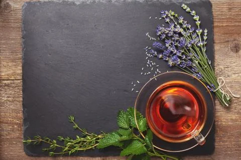 Herbal tea Stock Photos