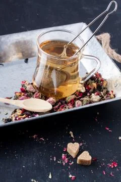 Herbal tea Stock Photos