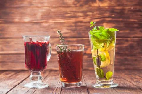 The herbal tea Stock Photos
