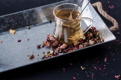 Herbal tea Stock Photos