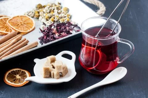 Herbal tea Stock Photos