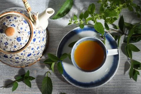 Herbal tea Stock Photos