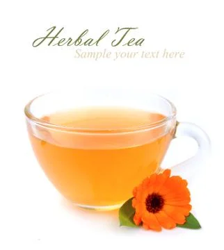 Herbal tea Foto stock