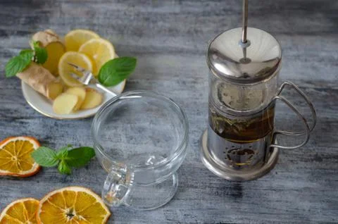 Herbal tea Stock Photos