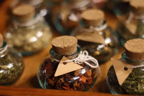 Herbal teas Stock Photos