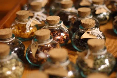 Herbal teas Stock Photos