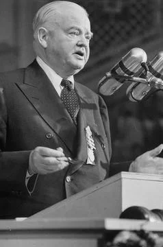 Herbert C. Hoover, Philadelphia, Pennsylvania, USA Stock Photos