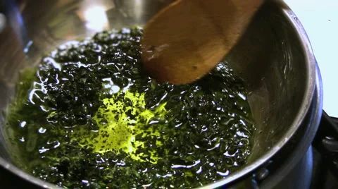 Herbs and oil2 Stock Footage 5296373