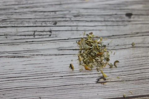 Herbs for brewing. A method of treating colds. Non-drug treatment Stock-Fotos