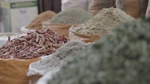 Herbs in egypt Stock Footage 247018460