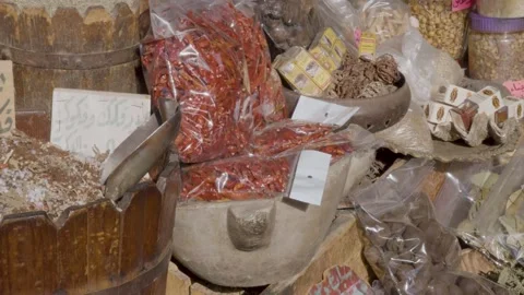 Herbs in egypt 库存影片 247018650