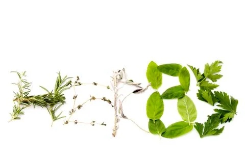 Herbs Foto stock