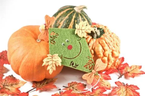 Herbstdekoration Stock Photos