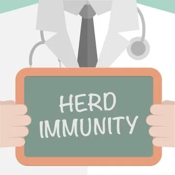 Herd Immunity Stock Illustration