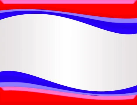 Here is background image that is a stage of color ribbon on top and bottom wi Stock Illustration