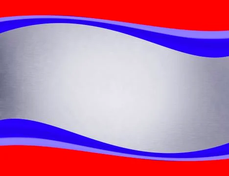 Here is background image that is a stage of color ribbon on top and bottom wi Stock Illustration