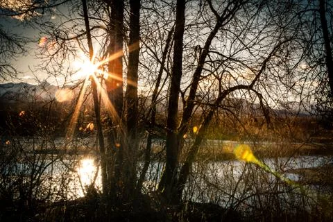 Here comes the sun Stock Photos