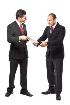 Here is the contract Stock Photos