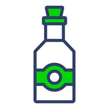 Here is a flat vector showing black throated blue warbler concept. Stock Illustration