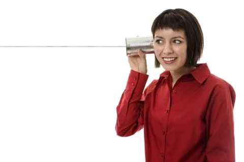 Here to listen Stock Photos